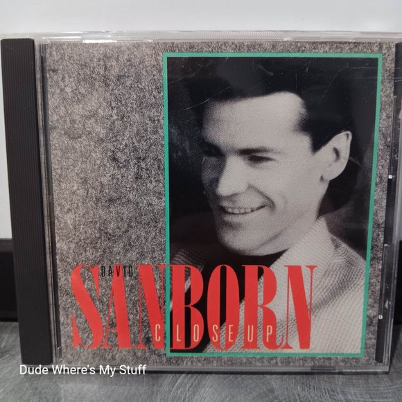 DAVID SANBORN - CLOSEUP - ORIGINAL 1988 CD - 10 SONGS - Picture 1 of 4